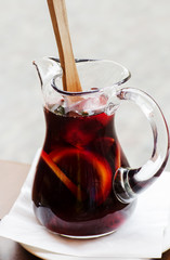 Sangria in a jar