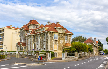 Naklejka na ściany i meble Luxury house in Biarritz - France, Aquitaine