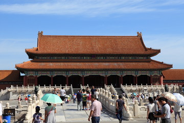 Die Verbotene Stadt in Peking