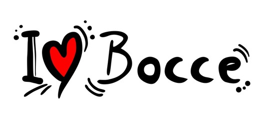 Bocce love