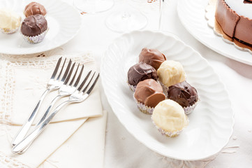 Cioccolatini boeri ai tre gusti di  cioccolato