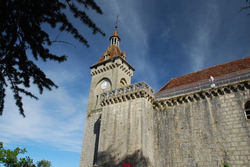 Fototapeta na wymiar Château de Rocamadour, France