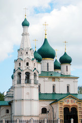 Church of Elijah the Prophet in Yaroslavl (Russia).