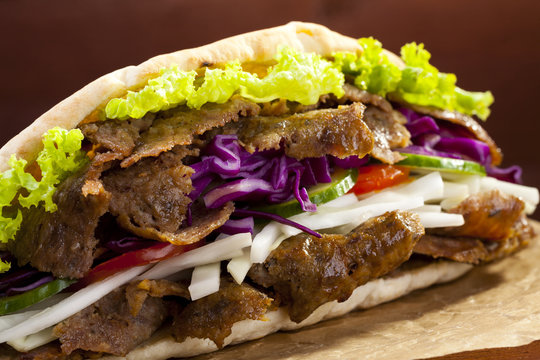 Beef Kebab in a bun