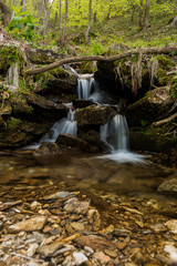 Wasserfall am Mottarone in Italien