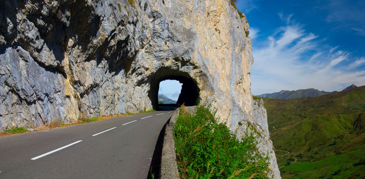 port Aubisque, in the Aquitaine region of France.