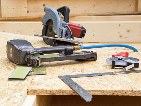 Werkzeuge - Handwerk -  Zimmermann - Holzbau