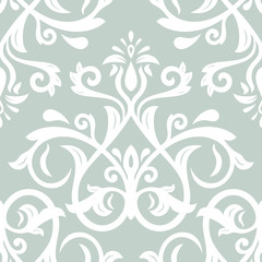 Obraz premium Damask Seamless Vector Pattern. Orient Background