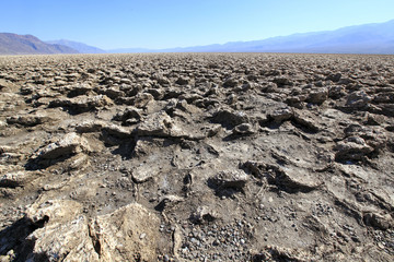 Devil's golf course &agrave; Death Valley