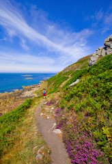 Cotentin, Normandie, randonnée sur le GR 223