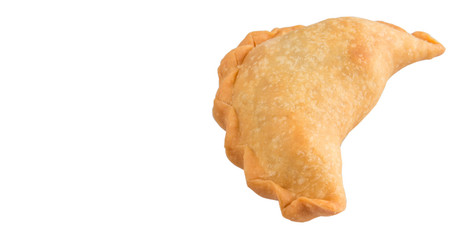 Popular traditional Malaysian snack curry puff 