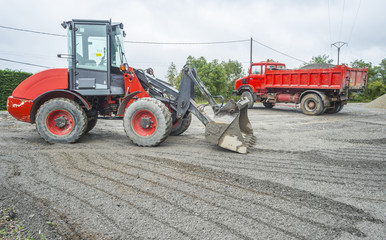 Obraz premium travaux publique