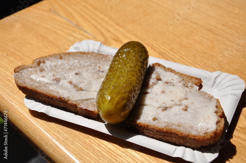 &amp;quot;Spreewaldgurke mit Schmalzbrot&amp;quot; Stockfotos und lizenzfreie Bilder auf ...