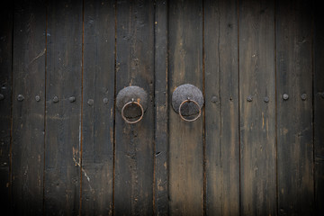 Obraz premium Old wood texture background