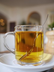 black tea glass restaurant