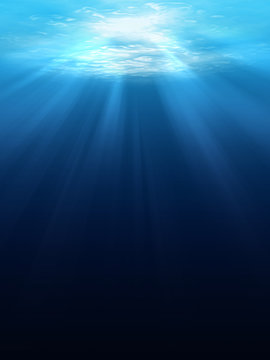 Underwater Scene Background