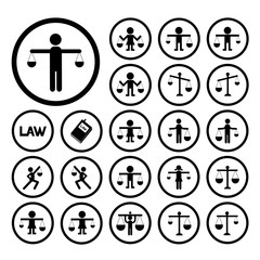 scales justice icon