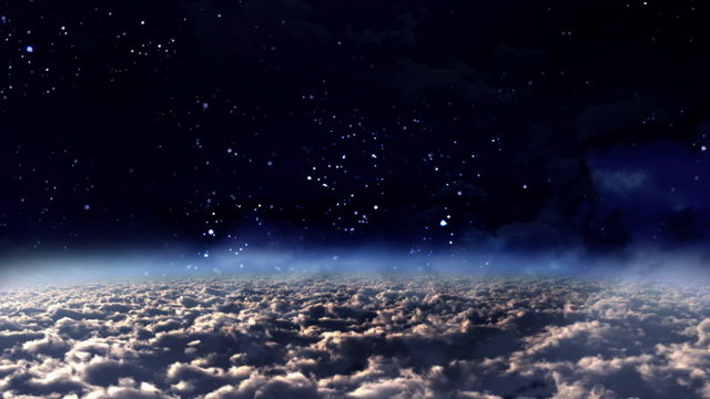 sky panning night to day