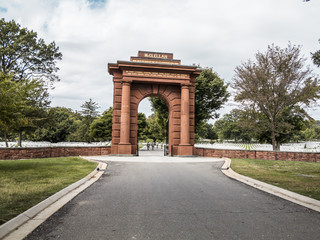Fototapeta na wymiar Door in Arlington Cemetery