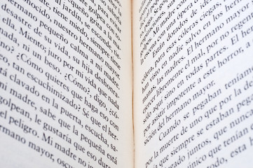 Fototapeta premium open book as background