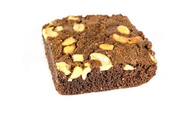 Brownie isolated