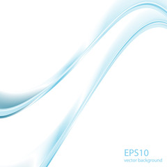 Vector abstract waves background