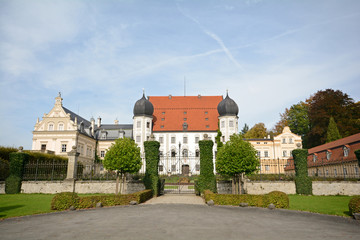 Fototapeta na wymiar Schloss Maxlrain bei Bad Aibling, Oberbayern Deutschland
