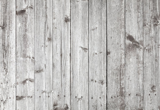 Old gray wooden wall detailed background photo texture