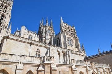Fototapeta na wymiar cathédrale Sainte Marie de Burgos 