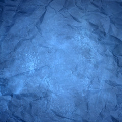 blue yellowish wrinkled paper texture or background