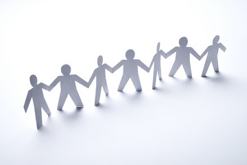 paper people community unity togetherness