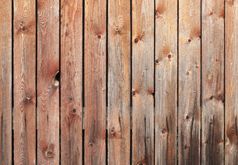 Uncolored old wooden wall. Background photo texture