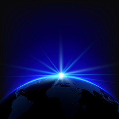 Fototapeta premium Vector Globe