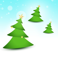 Christmas tree background