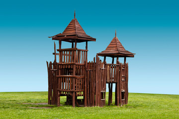 Wooden fortress