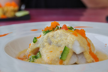 Dolly fish steamed