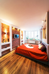 Interior design: Big modern Bedroom