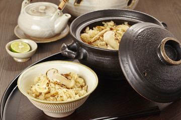松茸ご飯