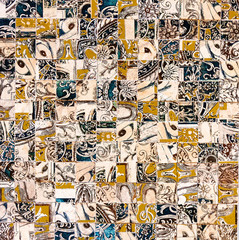 stone marble background mosaic Detail 