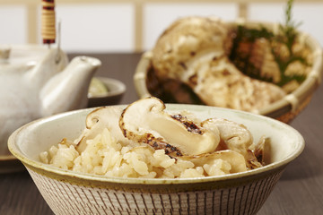 松茸ご飯
