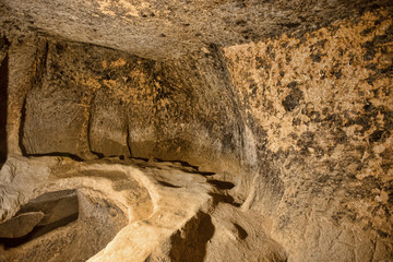  cave city in Cappadocia Turkey