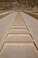Fototapeta na wymiar Hatshepsut near Luxor in Egypt