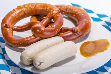 Bavarian white sausages