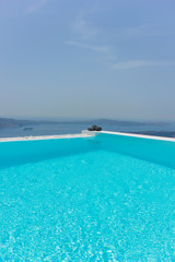 Fototapeta premium View on Oia in Santorini