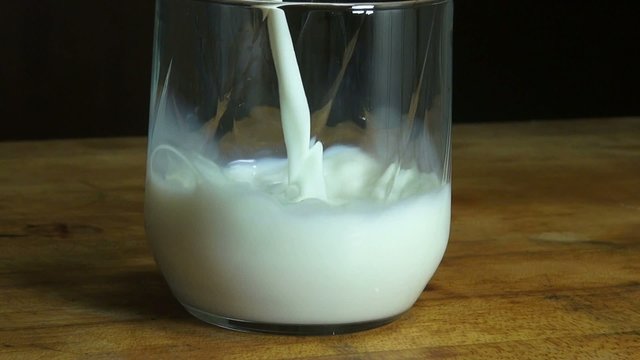 Glass of Milk, Dairy Products, Drinks