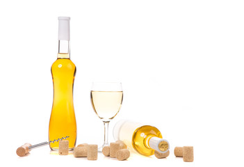 Gentle white wine composition.