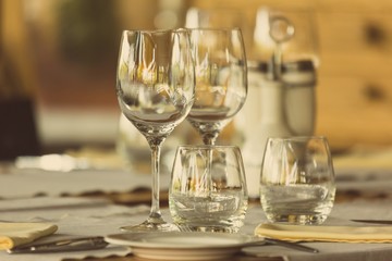 Elegant table set