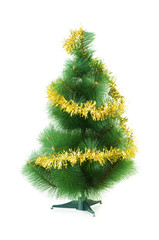 Christmas decoration isolated on the white