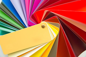 Farbfächer zur Farbauswahl