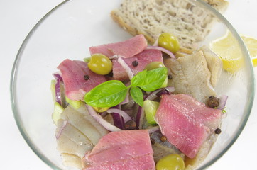 fillet herrings